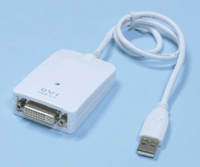 USB/DVI-muunnin (DVI-monitori USB-liitäntään) *