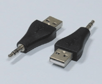 Liitinadapteri USB-A-uros/3,5mm stereoplugi (lataustoiminto)