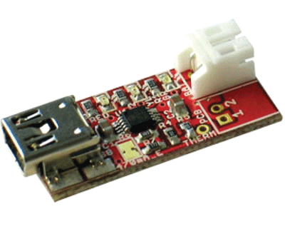 USB-latauskortti 3,6-3,7V Li-Po-akuille