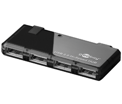 USB-keskitin 4-porttia USB 2.0