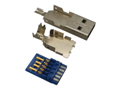 USB-pistoke 3.0 A ilman taivutussuojaa USB-pistoke 3.0 A ilman taivutussuojaa