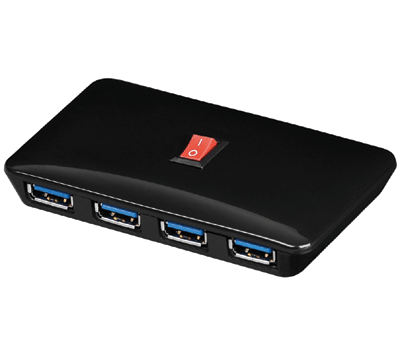 USB-keskitin 4-porttia USB 3.0