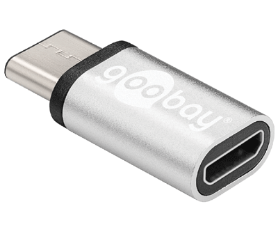 USB-liitinadapteri USB-C-uros/micro-USB-B-naaras