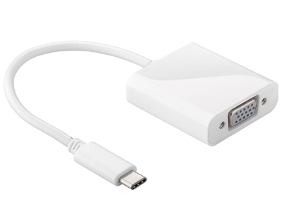 USB-C / VGA -muunnin (USB-C-väylä VGA-liitäntään)