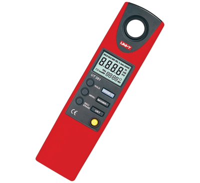 Digitaalinen valaistusmittari / loggeri 0,01-20000lux *