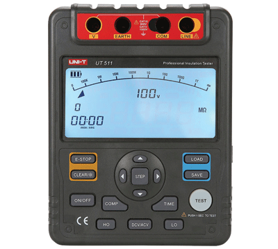 Digitaalinen eristysvastusmittari 100V/250V/500V/1000V