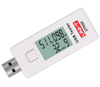 Digitaalinen jännite-/virtanäyttö USB-A-liitäntään 3-9Vdc 3A