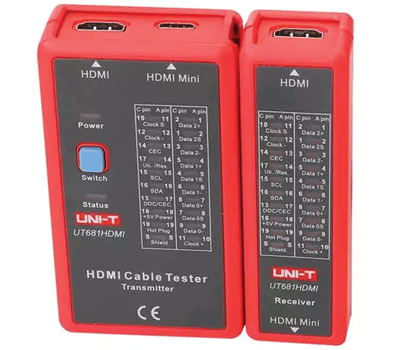 Kaapelitesteri HDMI-kaapeleille (HDMI/mini-HDMI)