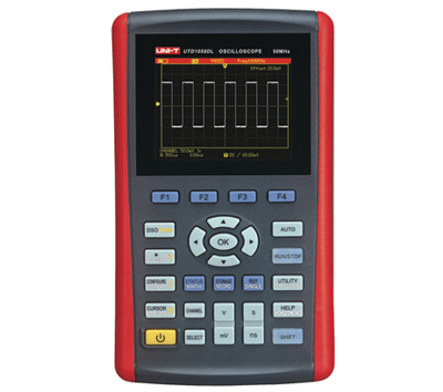 Digitaalinen 2-kanavainen muistioskilloskooppi 2x50MHz