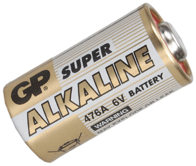 Alkaliparisto 6V 105mAh 4G13/4LR44/K28A