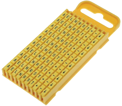 Johdinmerkintärengas 4,3-5,3mm 100kpl/pkk erikoismerkit Johdinmerkintärengas 4,3-5,3mm 100kpl/pkk erikoismerkit