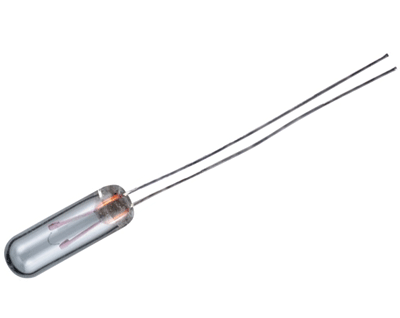 Hehkulamppu juotoslangoilla T-1¼ 4,2x11,7mm 12V 40mA 0,48W