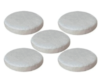 Vaihtosuodatin imujuottimelle (20,8mm) ZD-553R/ZD-8917B/ZD-8925 5kpl/pkk