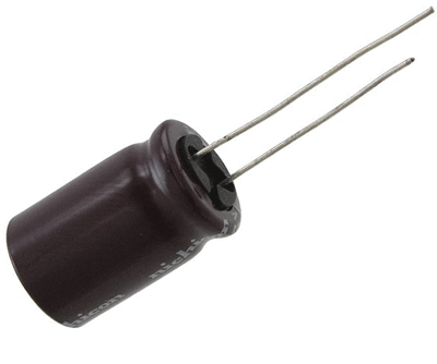 Elektrolyyttikondensaattori pystymalli 560uF 6,3V R-3,5 low-ESR