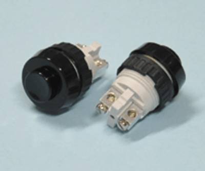 Painike avautuva 1xON-(OFF) 0,7A 250Vac musta Painike avautuva 1xON-(OFF) 0,7A 250Vac musta