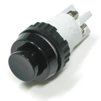 Painike sulkeutuva 2xOFF-(ON) 2A 250Vac musta Painike sulkeutuva 2xOFF-(ON) 2A 250Vac musta