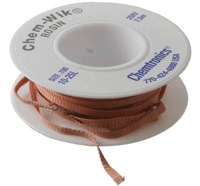 Tinanpoistonauha 2,54mm 7,6m/rll Tinanpoistonauha 2,54mm 7,6m/rll