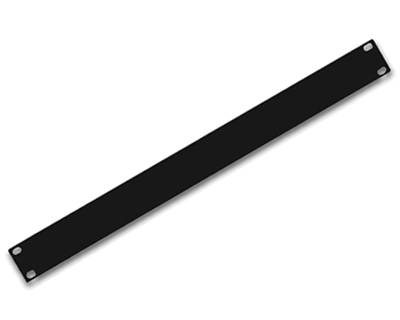 Tyhjä etupaneeli 19" 1U musta Tyhjä etupaneeli 19" 1U musta