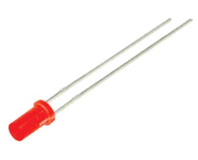 LED "flat-top" 3mm 70-120mcd punainen (LL-304VD2Y-V1-1A) LED "flat-top" 3mm 70-120mcd punainen (LL-304VD2Y-V1-1A)