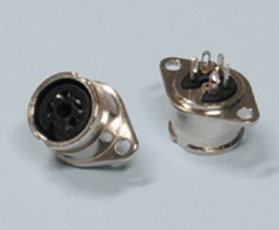 DIN-runkoliitin bajonet-lukituksella 4-nap. DIN-runkoliitin bajonet-lukituksella 4-nap.