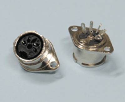 DIN-runkoliitin bajonet-lukituksella 5-nap. 45° DIN-runkoliitin bajonet-lukituksella 5-nap. 45°