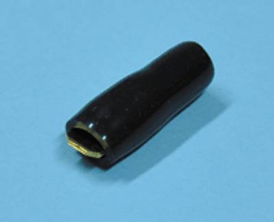 Kullattu laattaliitin uros 6,3mm musta 0,5-1,5mm² * Kullattu laattaliitin uros 6,3mm musta 0,5-1,5mm² *