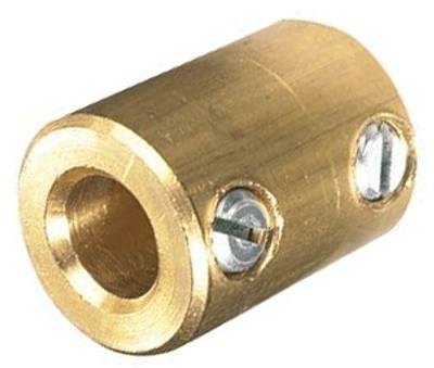 Akselijatko 6mm/6mm messinki (720.6) Akselijatko 6mm/6mm messinki (720.6)