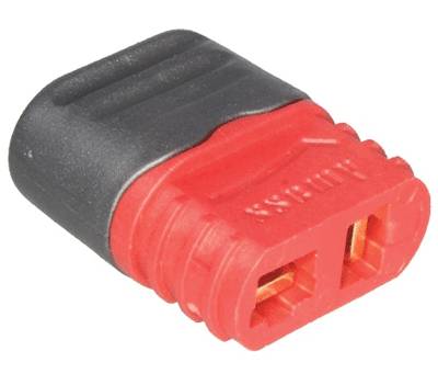 Virtapistoke 2-nap. naaras 500Vdc 25A punainen/harmaa Virtapistoke 2-nap. naaras 500Vdc 25A punainen/harmaa