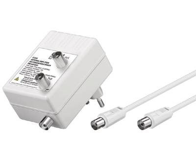 Laajakaistainen antennivahvistin 2 ulostulolla 2x15dB Laajakaistainen antennivahvistin 2 ulostulolla 2x15dB