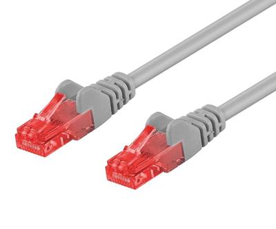 Cat6-liitäntäkaapeli suojaamaton U/UTP harmaa 0,25m Cat6-liitäntäkaapeli suojaamaton U/UTP harmaa 0,25m