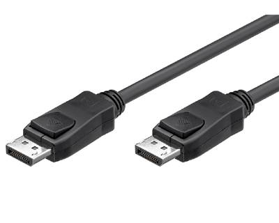 DisplayPort-liitäntäkaapeli 1.1 Full-HD musta 10m DisplayPort-liitäntäkaapeli 1.1 Full-HD musta 10m