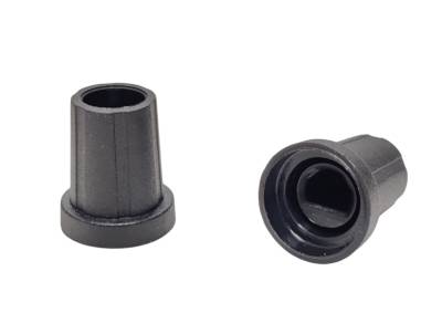 Laitenuppi, nylon 6mm/11mm musta Laitenuppi, nylon 6mm/11mm musta