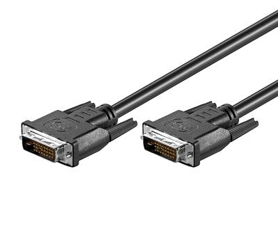 DVI-D-liitäntäkaapeli Dual-Link musta 0,5m DVI-D-liitäntäkaapeli Dual-Link musta 0,5m