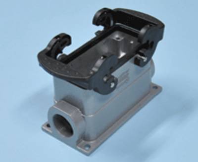 HBE-liitinrunko 16-nap. lukitussalvoilla HBE-liitinrunko 16-nap. lukitussalvoilla