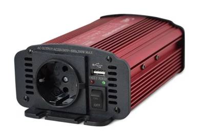 Invertteri (modifioitu siniaalto) 12Vdc/230Vac 300W Invertteri (modifioitu siniaalto) 12Vdc/230Vac 300W