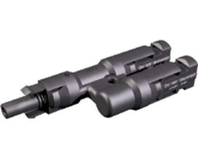 MC4-haaroitusliitin 30A 1000V 1xnaaras/2xuros MC4-haaroitusliitin 30A 1000V 1xnaaras/2xuros