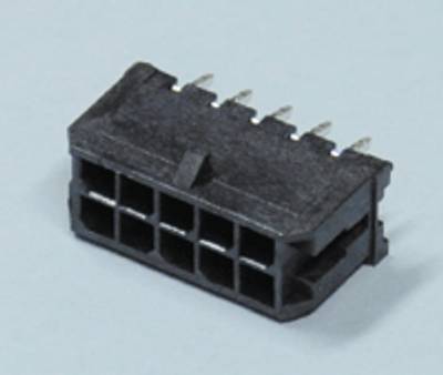 Runkoliitin piirilevylle Micro-Fit uros suora 10-nap. Runkoliitin piirilevylle Micro-Fit uros suora 10-nap.