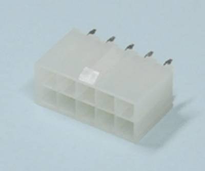Runkoliitin piirilevylle Mini-Fit uros suora 10-nap. Runkoliitin piirilevylle Mini-Fit uros suora 10-nap.