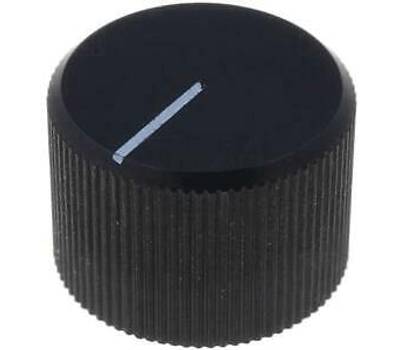 Laitenuppi alumiini 4mm/20mm musta (507.4131) * Laitenuppi alumiini 4mm/20mm musta (507.4131) *