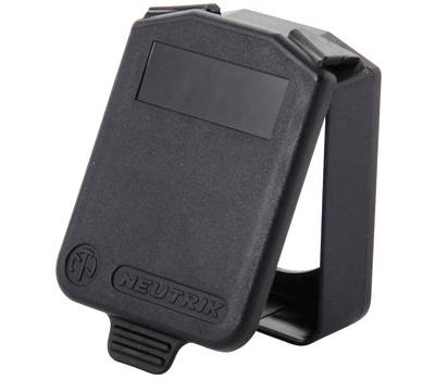 Suojakansi D-sarjan XLR-runkoliittimille Suojakansi D-sarjan XLR-runkoliittimille
