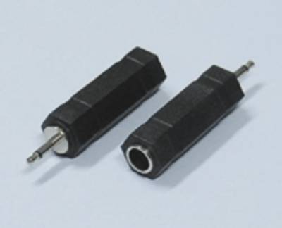 Liitinadapteri 2,5mm monoplugi / 6,3mm monojakki * Liitinadapteri 2,5mm monoplugi / 6,3mm monojakki *