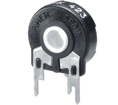 Hiilitrimmeripotentiometri pystymalli 10x5mm 100ohm Hiilitrimmeripotentiometri pystymalli 10x5mm 100ohm