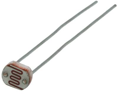 LDR-vastus 100Vdc 90mW 2-6kohm/150kohm LDR-vastus 100Vdc 90mW 2-6kohm/150kohm