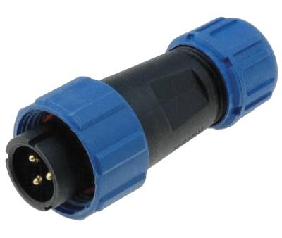Vesitiivis pistoke IP68 3-nap. uros Vesitiivis pistoke IP68 3-nap. uros