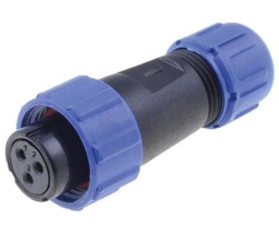 Vesitiivis pistoke IP68 3-nap. naaras Vesitiivis pistoke IP68 3-nap. naaras