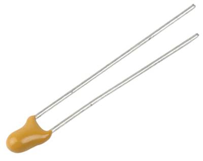 Tantaalikondensaattori 0,1uF 35V R-2,54 Tantaalikondensaattori 0,1uF 35V R-2,54