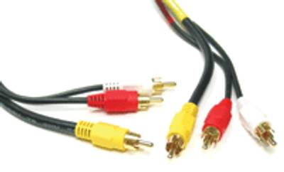 RCA-audio/videokaapeli kullattu 1,5m RCA-audio/videokaapeli kullattu 1,5m