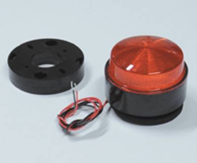 Strobo-vilkku 85-265Vac punainen Strobo-vilkku 85-265Vac punainen